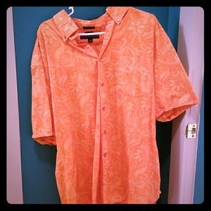 Tommy men's short sleeve button down